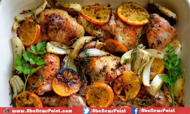 Roasted Chicken with Clementine